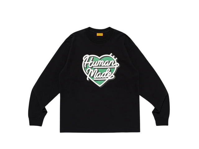 Human Made Human Made Graphic L/S T-Shirt Black - view 1