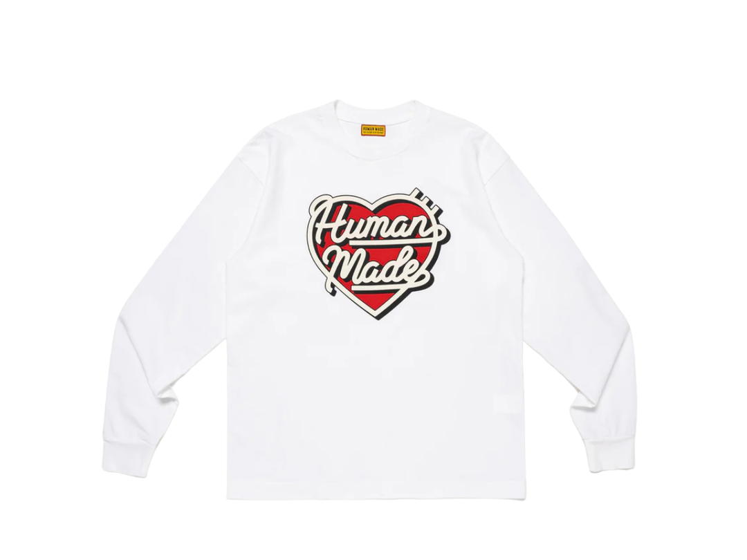 Human Made Human Made Graphic L/S T-Shirt White