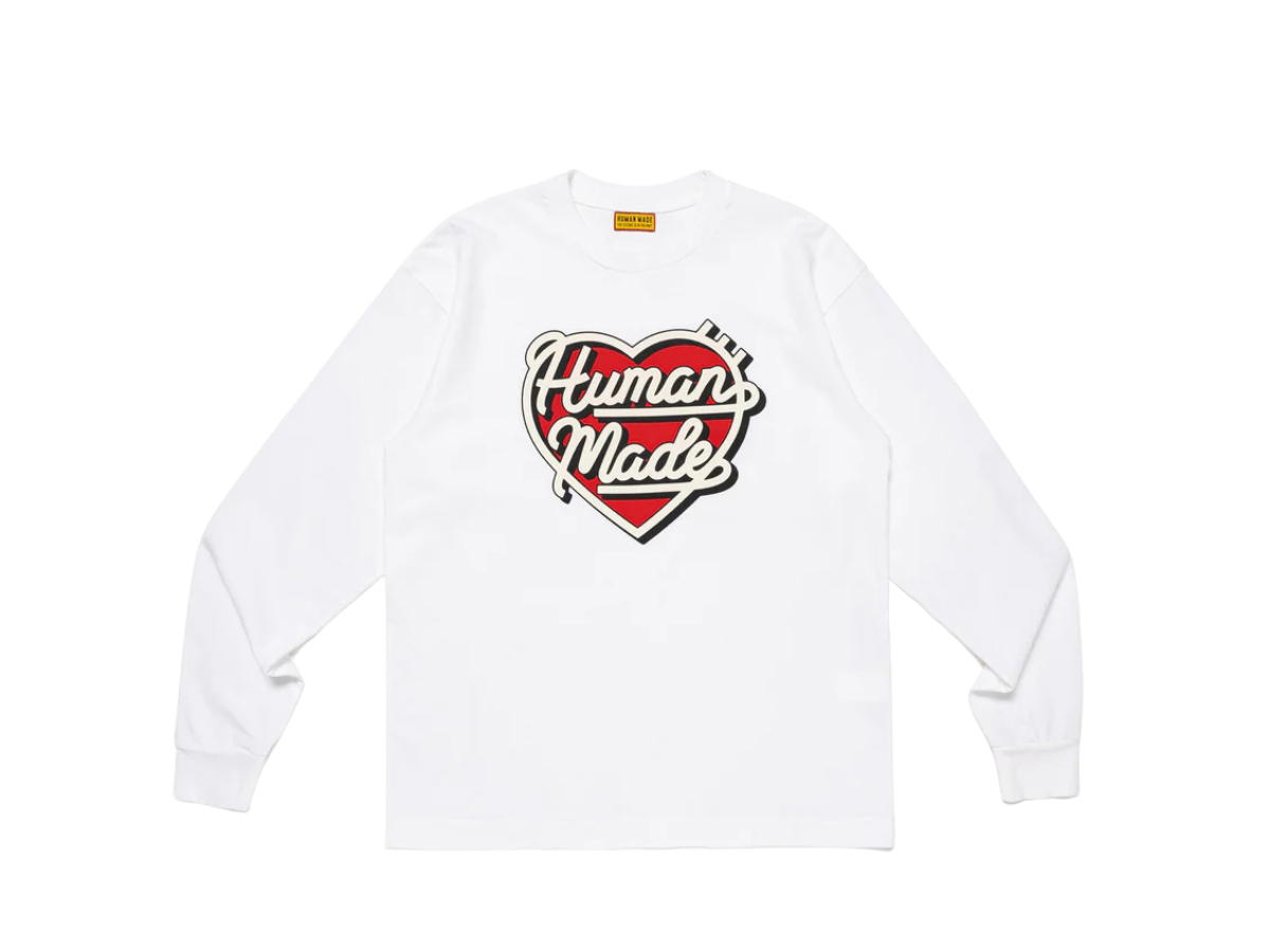 Human Made Human Made Graphic L/S T-Shirt White