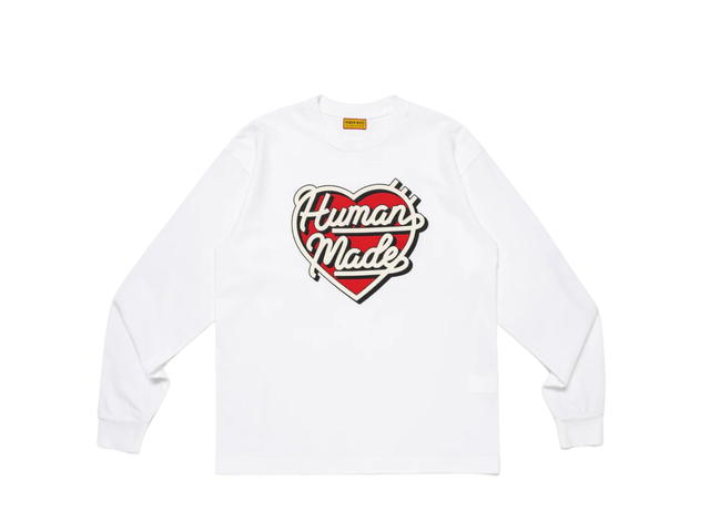 Human Made Human Made Graphic L/S T-Shirt White - view 1