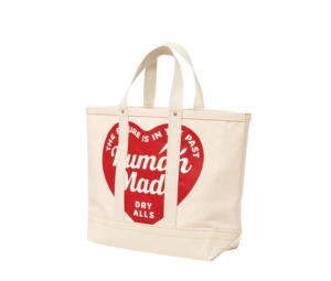 Human Made Human Made Canvas Tote Large White - view 2