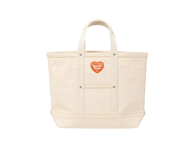 Human Made Human Made Canvas Tote Large White - view 3