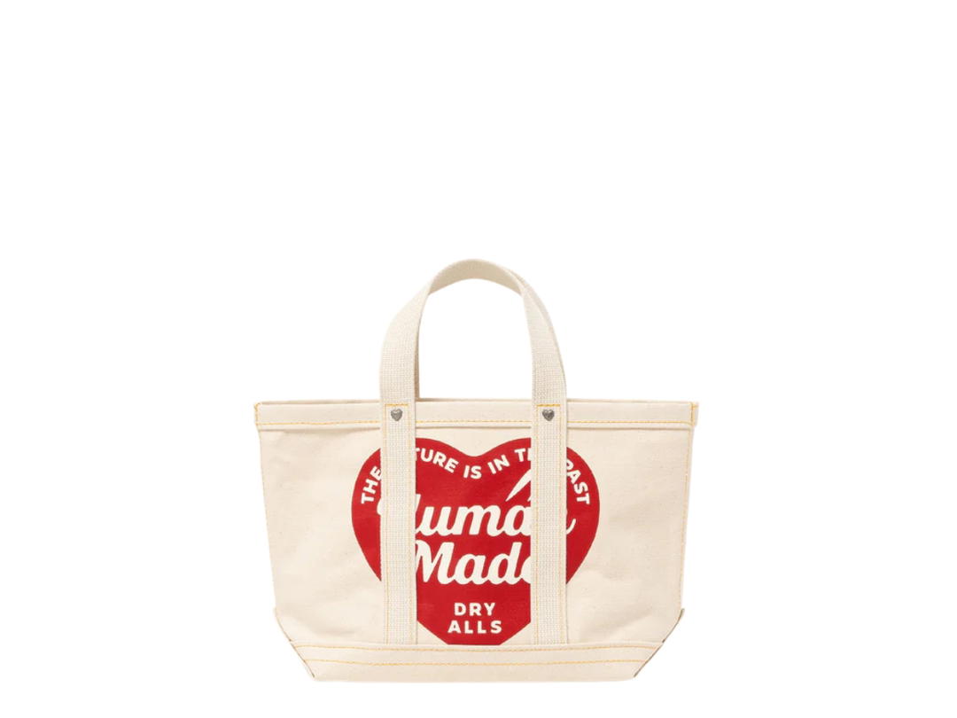 Human Made Human Made Canvas Tote Small White