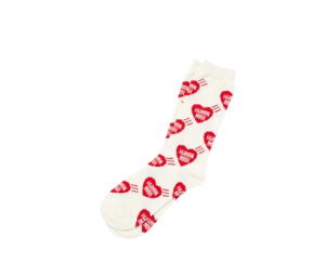 Buy Human Made Heart Socks Red at Sasom – Authentic and Ready to Ship
