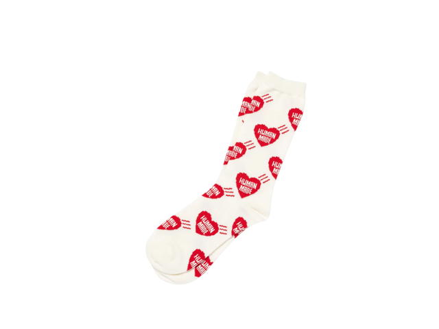HUMAN MADE HUMAN MADE Heart Socks Red - view 1