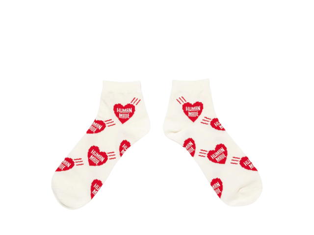 Human Made Human Made Heart Short Socks Red - view 2