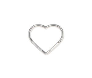 Buy Human Made Heart Carabiner Silver at Sasom – Authentic and Ready to Ship