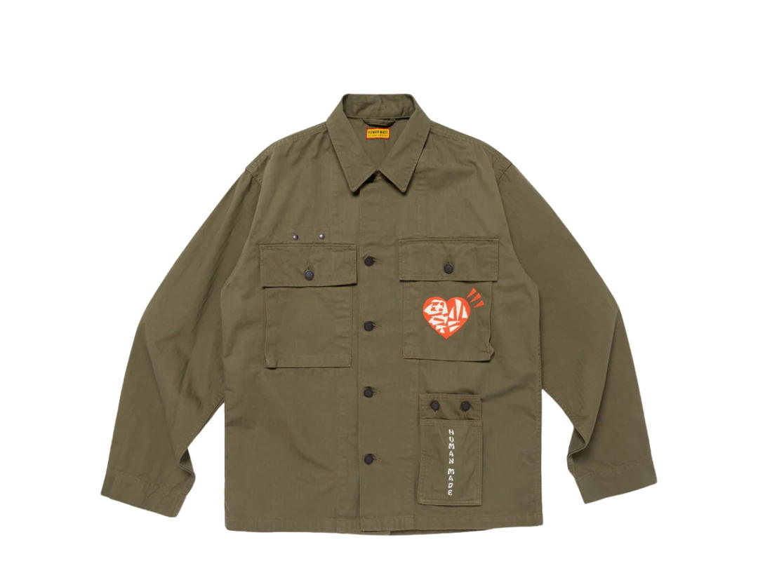 HUMAN MADE HUMAN MADE Military Shirt Olivedrab