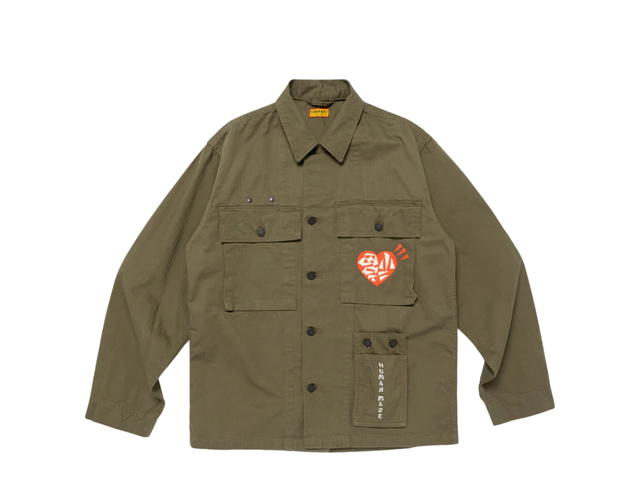 HUMAN MADE HUMAN MADE Military Shirt Olivedrab - view 1