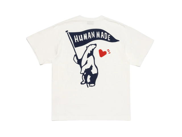 HUMAN MADE HUMAN MADE Graphic T-Shirt White - view 2