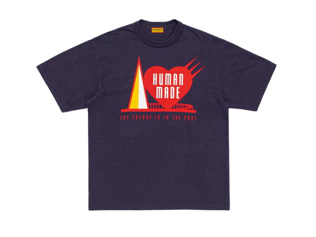 Human Made Human Made Graphic T-Shirt Navy - view 1