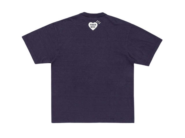 Human Made Human Made Graphic T-Shirt Navy - view 2
