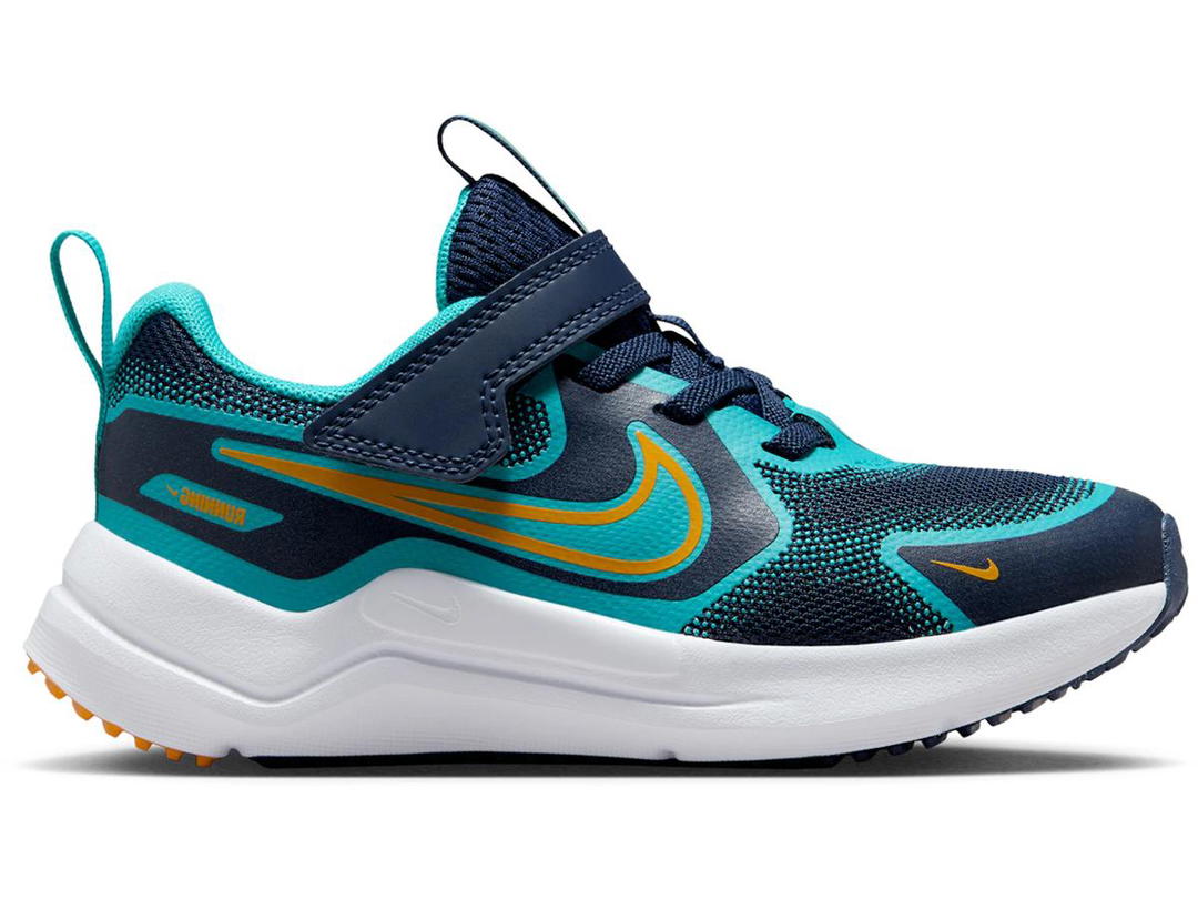 Nike Nike Cosmic Runner Midnight Navy Dusty Cactus White Orange Peel (PS)