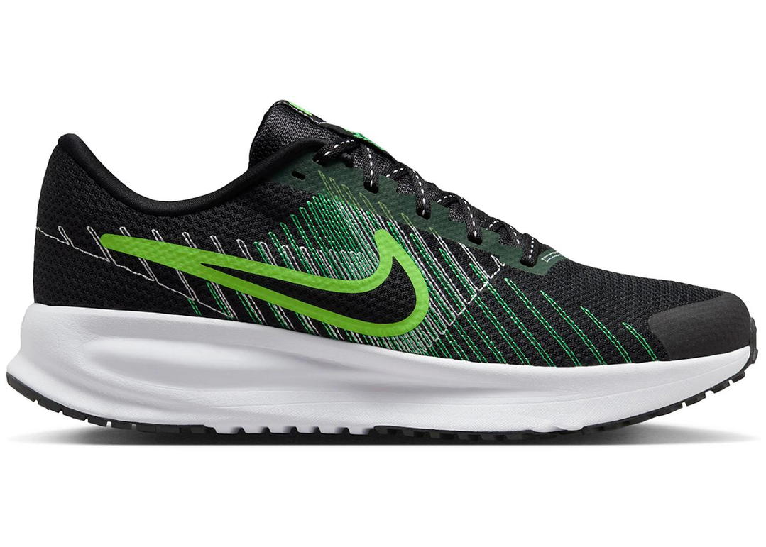 Nike Nike Run Defy Black Green Shock White Green Strike