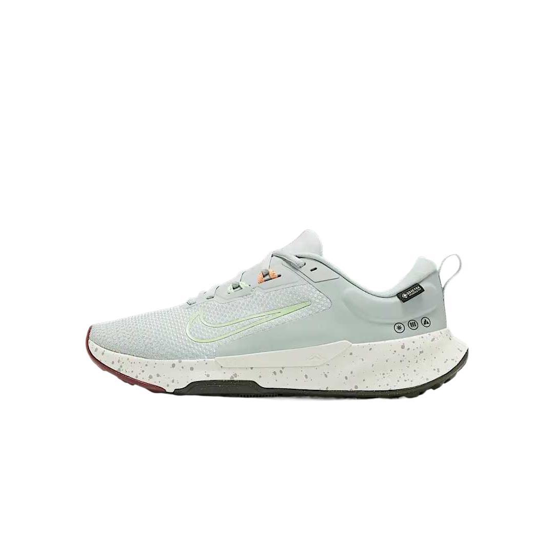 Nike Nike Juniper Trail 2 Shock absorbing And Waterproof Low Top Running Shoes Men's Light Gray Green