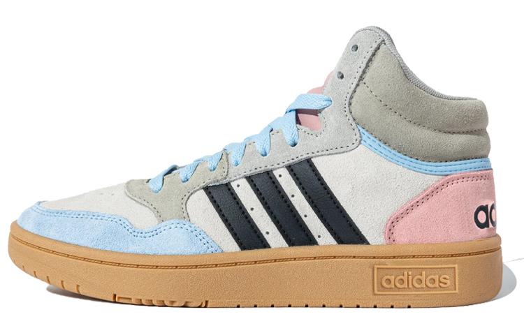 adidas Hoops 3.0 Women's Adidas Neo Mid 'Clear Brown Sky Blue'