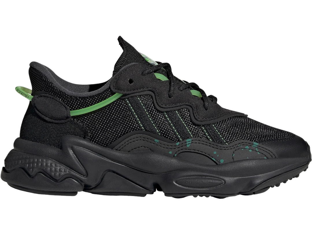adidas adidas Ozweego Black Solar Green (GS)