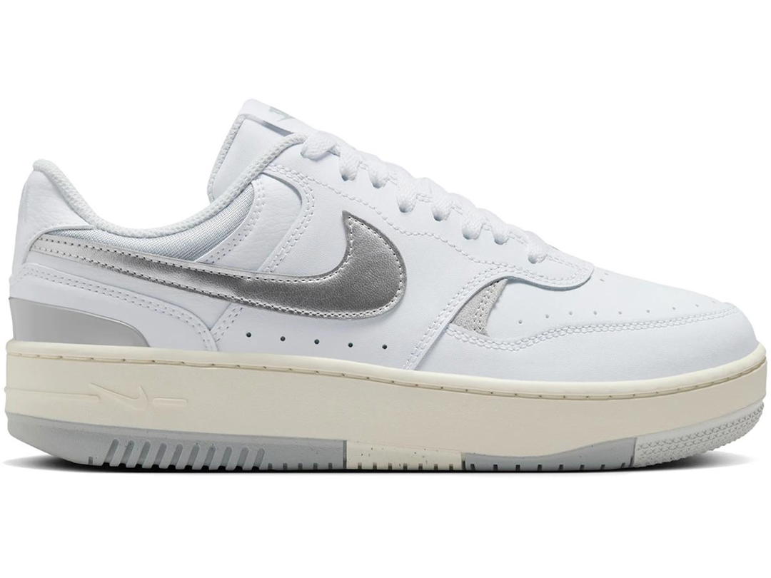 Nike Nike Gamma Force White Light Smoke Grey Photon Dust Metallic Silver (Women's)