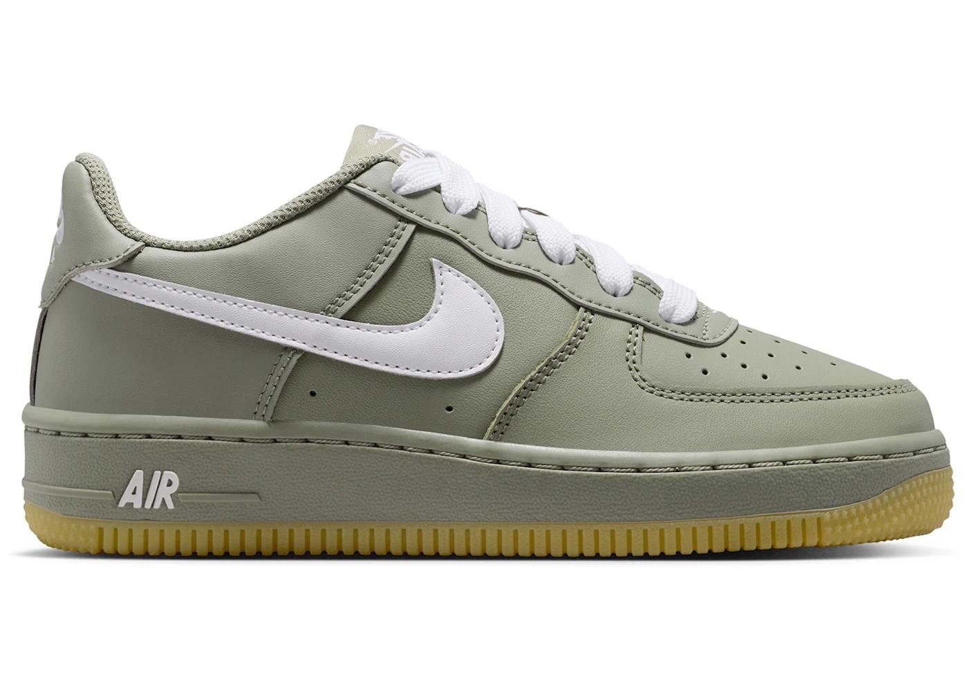 Nike Nike Air Force 1 Low LV8 Light Army Gum White (GS)