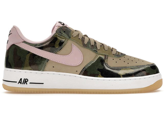 Nike Nike Air Force 1 Low '07 LV8 Multi-Color Khaki Pink White - view 1