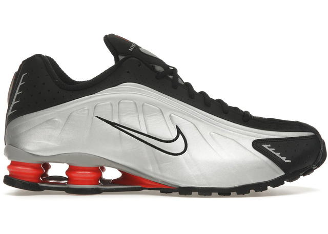 Nike Nike Shox R4 Black Metallic Silver (2025) - view 1
