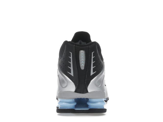 Nike Nike Shox R4 Metallic Silver Black Psychic Blue - view 4