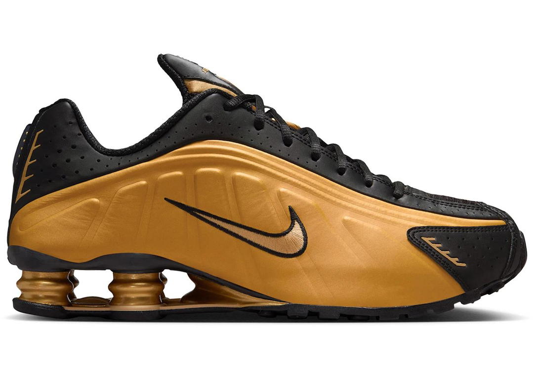 Nike Nike Shox R4 Metallic Gold Black (2025)