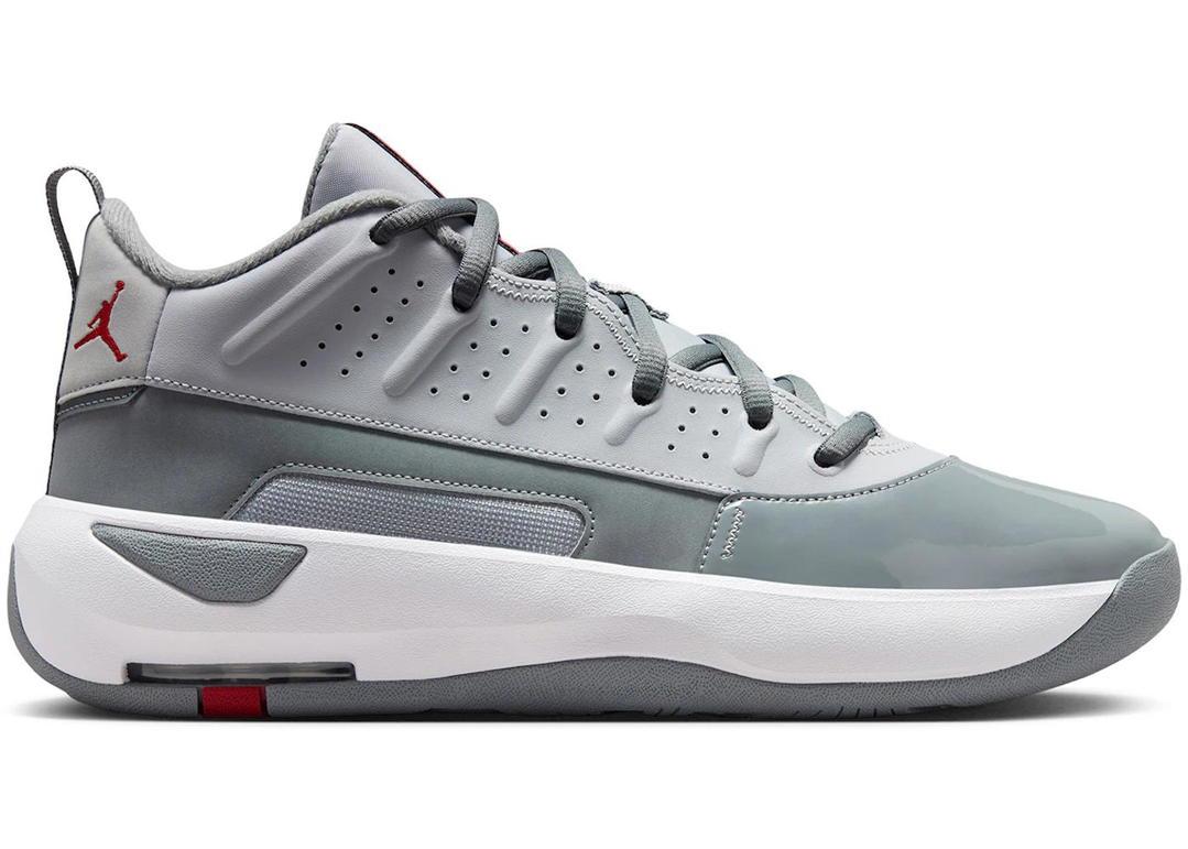 Jordan Jordan Max Aura 7 Wolf Grey Varsity Red