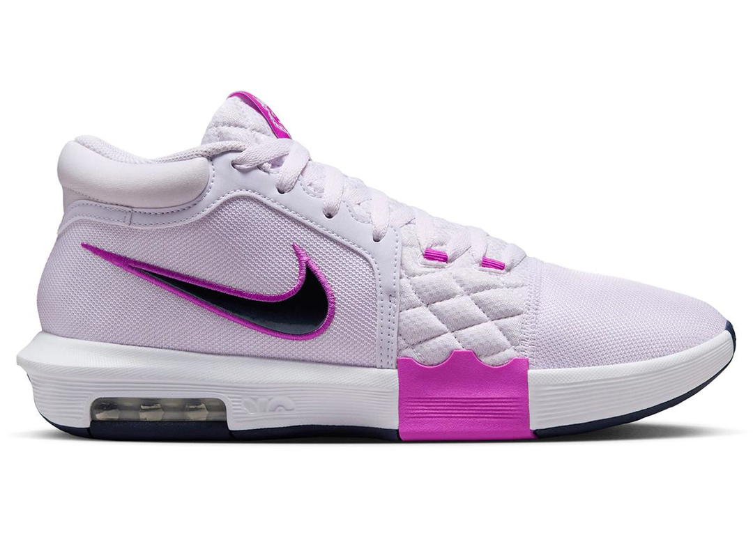 Nike Nike LeBron Witness 8 Barely Grape Hyper Violet Light Bone Obsidian
