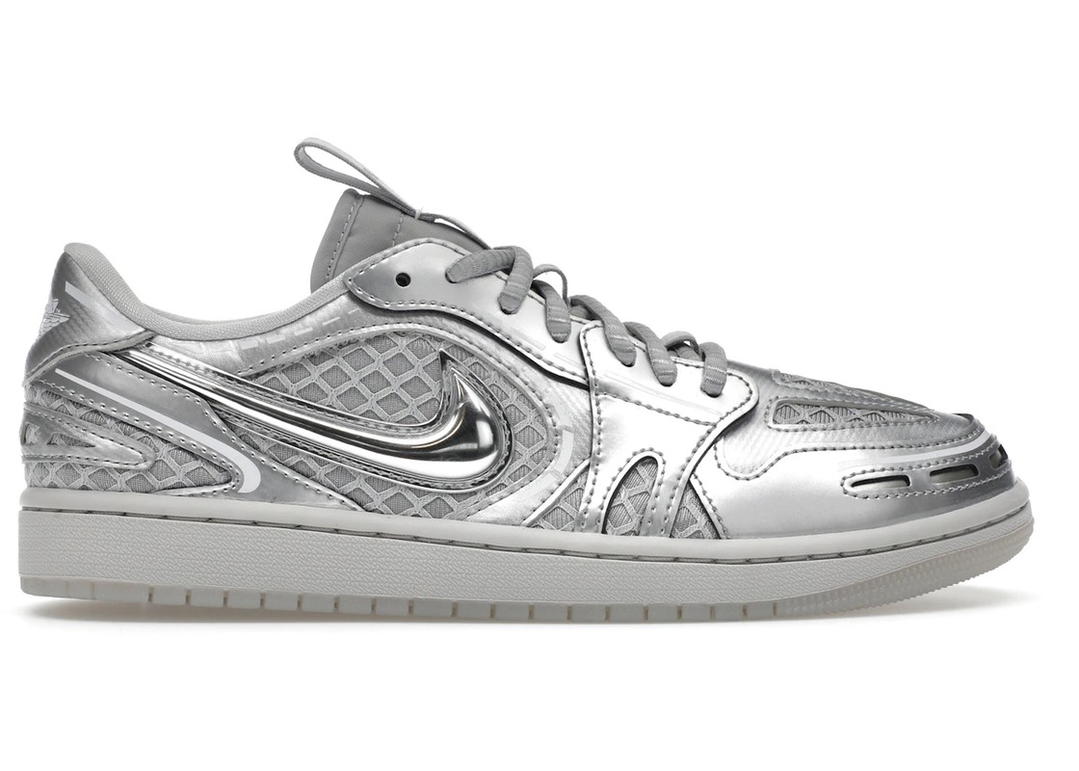 Jordan Jordan 1 Low Method of Make V3 Metallic Silver (Women's)