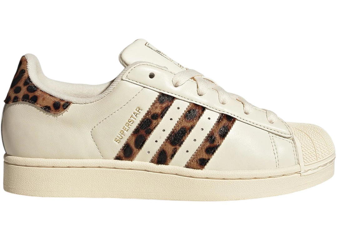 adidas adidas Superstar II Cream White Leopard (Women's)