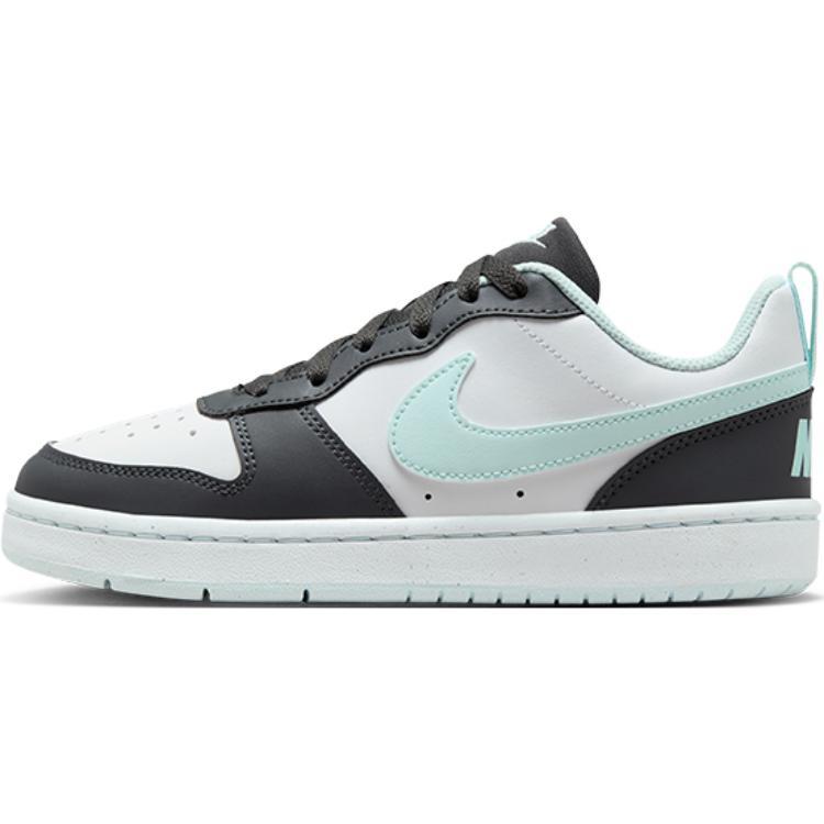 Nike Nike Court Borough Anti Slip Wear Resistant Low Top Kids' Skateboarding Shoes Black Kids'