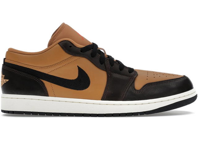 Jordan Jordan 1 Low SE Flax Baroque Brown - view 1