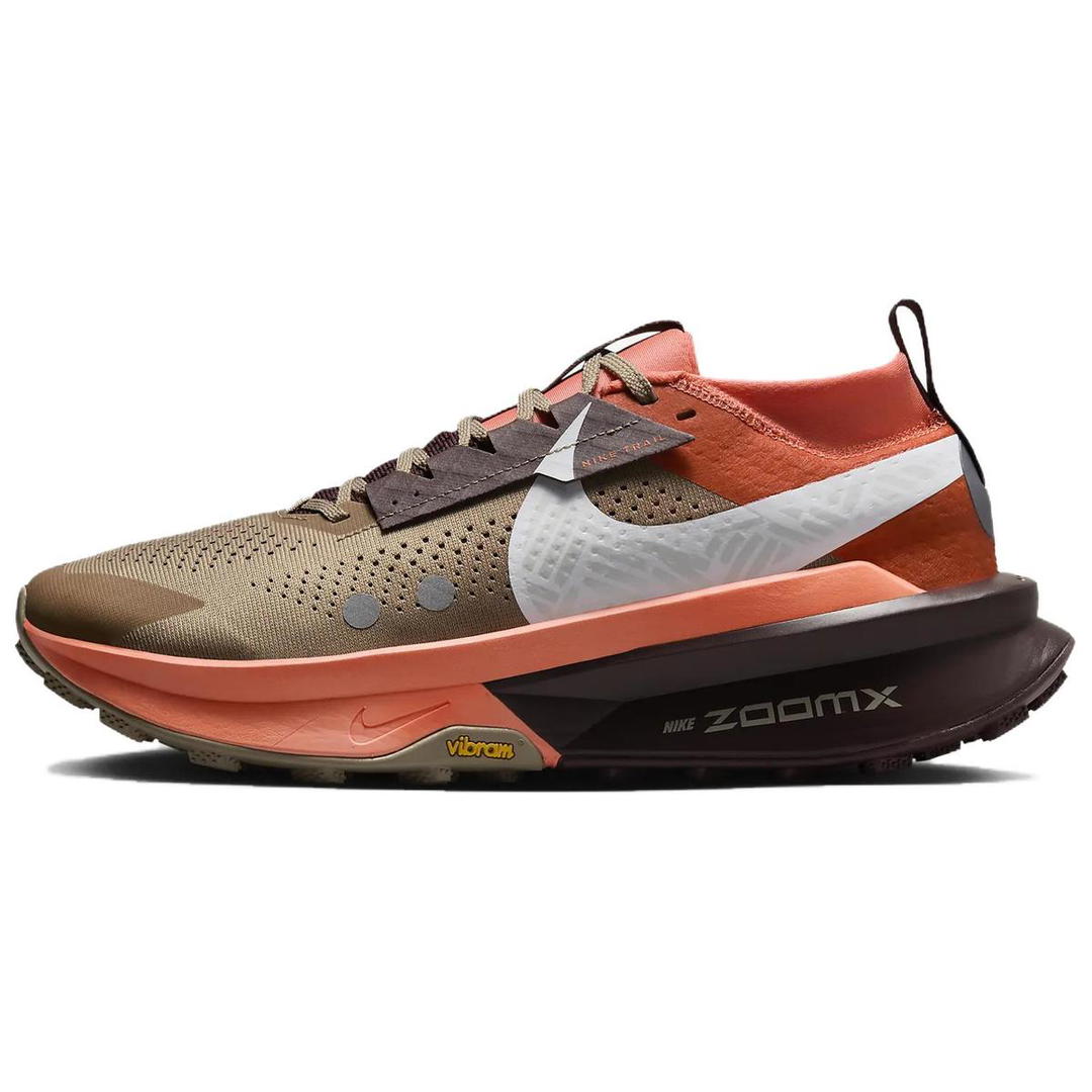 Nike Nike Zegama 2 Wear Resistant Low Top Trail Running Running Shoes Men's Orange Brown