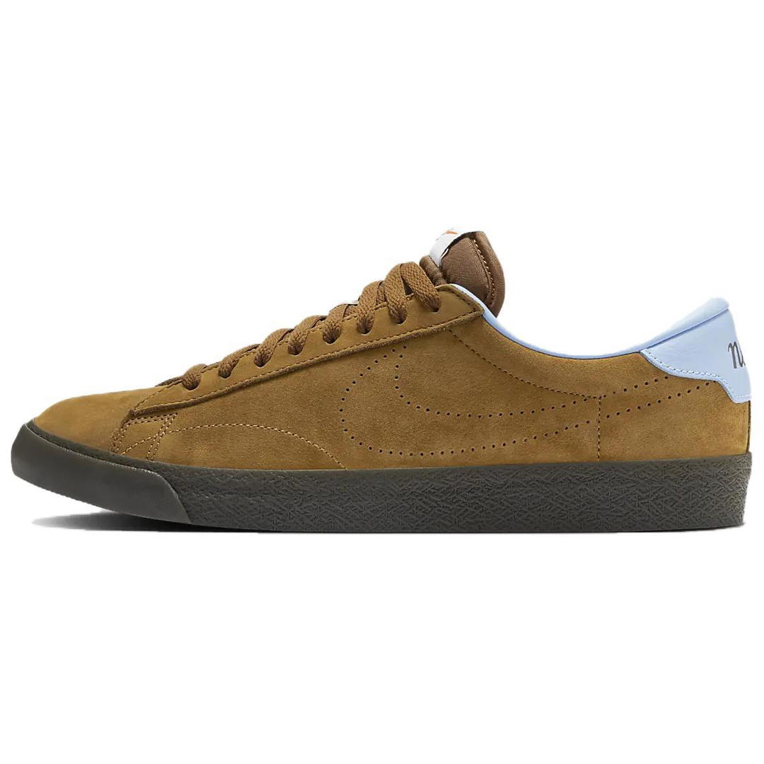Nike Nike Tennis Classic Low Top Skateboard Shoes Unisex Brown