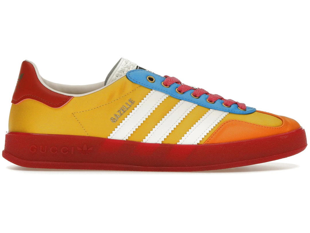 adidas adidas x Gucci Gazelle Yellow White Red (Women's)