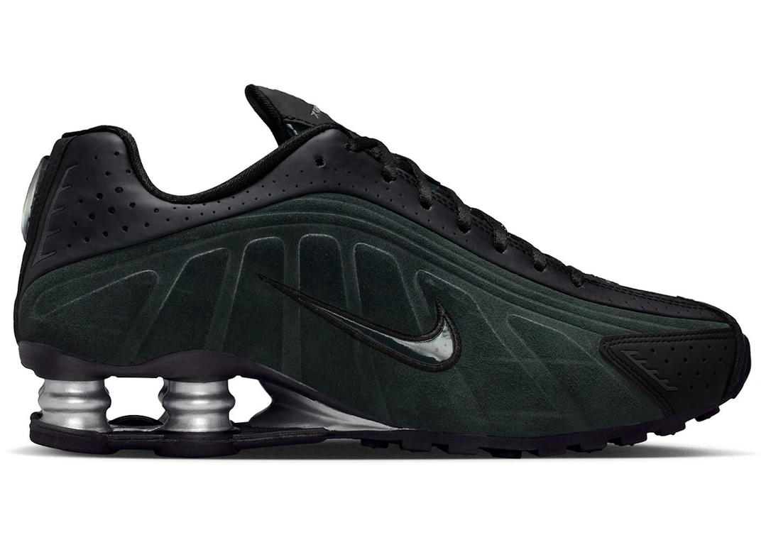 Nike Nike Shox R4 Black Silver Seaweed (Women's)