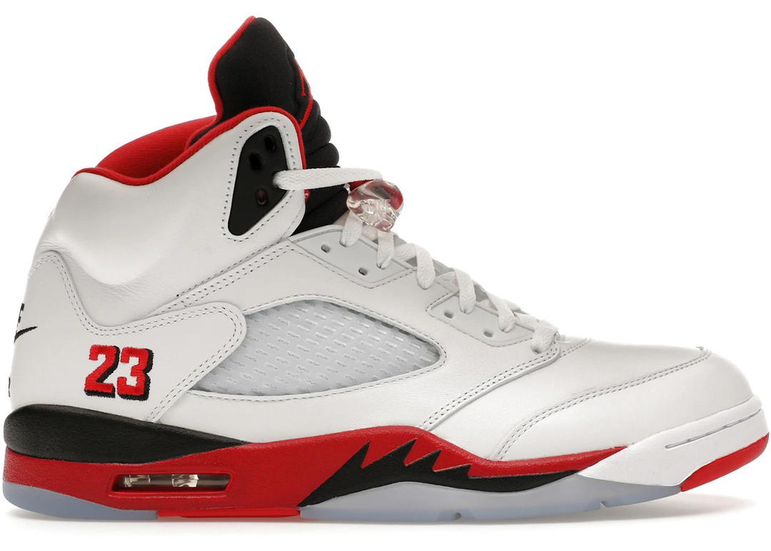 Jordan Jordan 5 Retro Fire Red Black Tongue (2025)