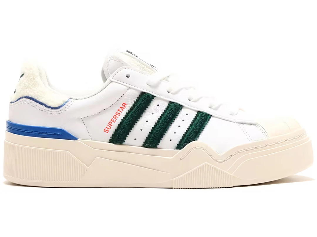 adidas adidas Superstar Bonega 2B Footwear White Dark Green (Women's)