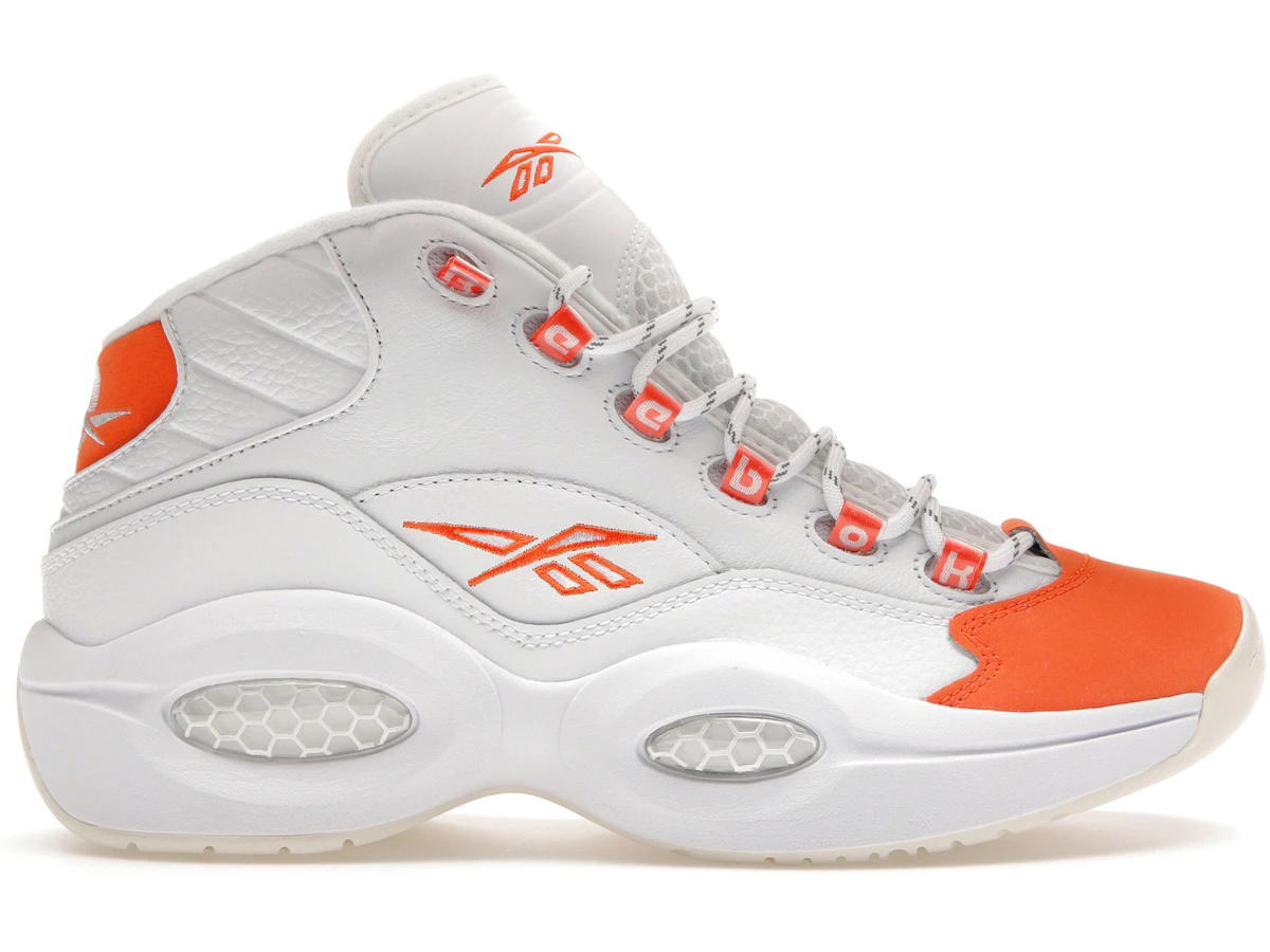 Reebok Reebok Question Mid Orange Toe