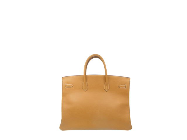 Hermes Hermes Birkin 40 In Ardennes Leather With Gold Hardware - view 2