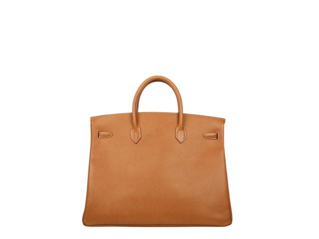 Hermes Hermes Birkin 40 In Gold Grained Leather With Gold Hardware - view 2