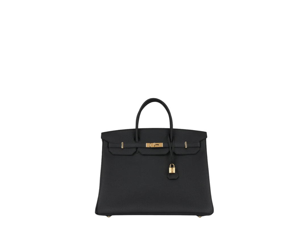 Hermes Hermes Birkin 40 In Noir Togo Leather With Gold Hardware