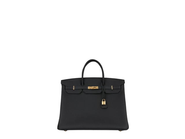 Hermes Hermes Birkin 40 In Noir Togo Leather With Gold Hardware - view 1