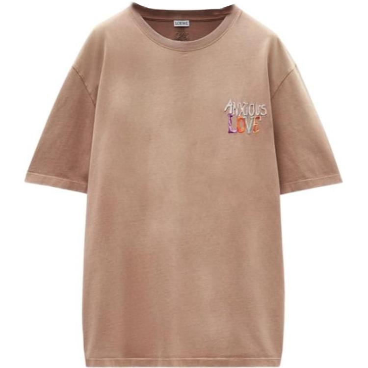 Loewe Loewe T-Shirts Men Brown