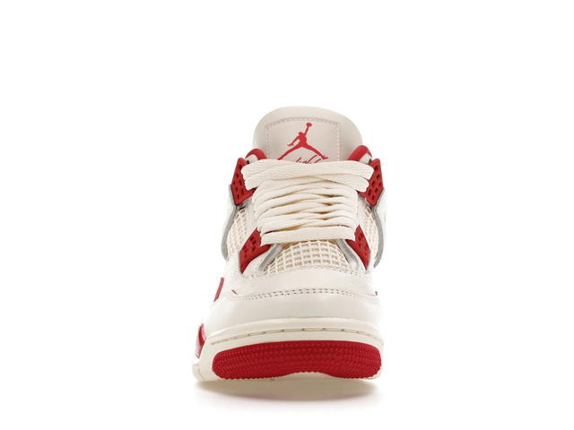 Jordan Jordan 4 Retro Pale Ivory Sierra Red (Women's) - view 2