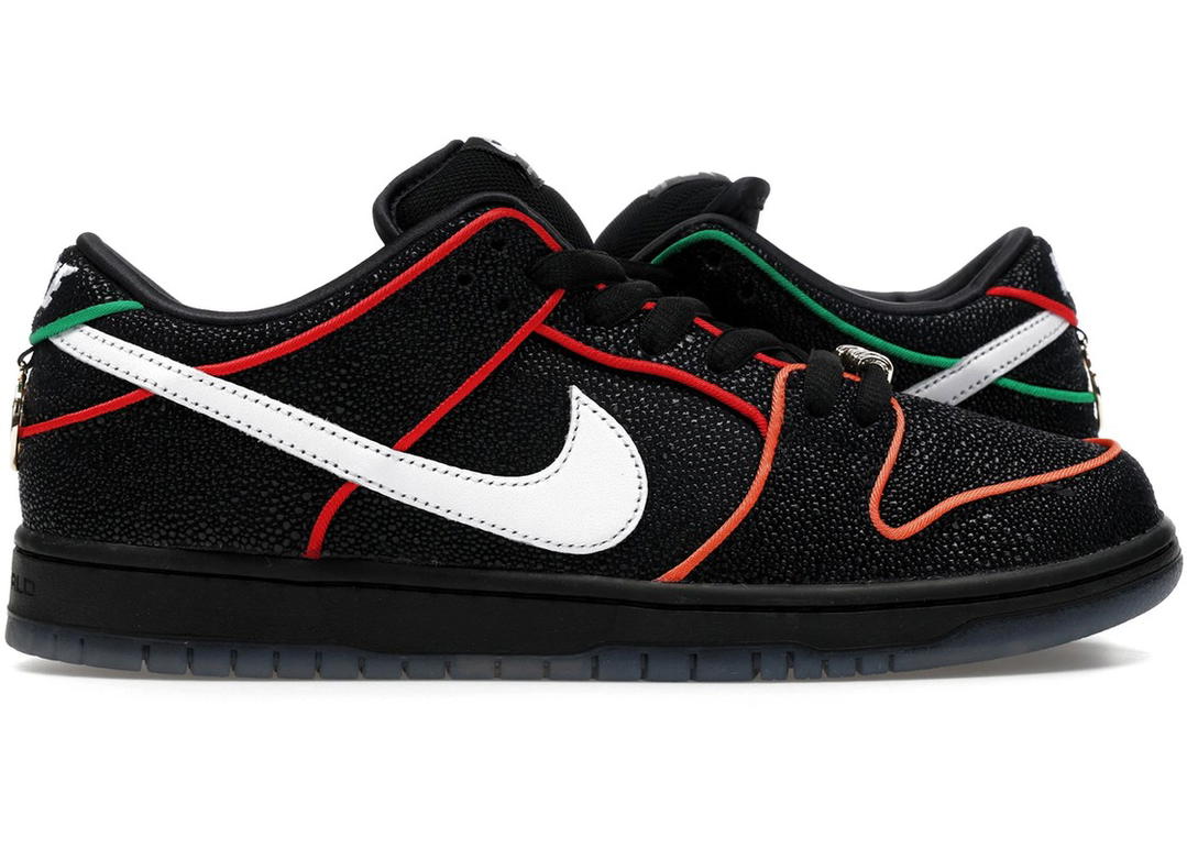 Nike Nike SB Dunk Low Pro x Bronx Girls Skate Black Challenge Red