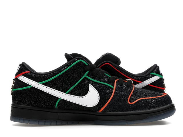 Nike Nike SB Dunk Low Pro x Bronx Girls Skate Black Challenge Red - view 3