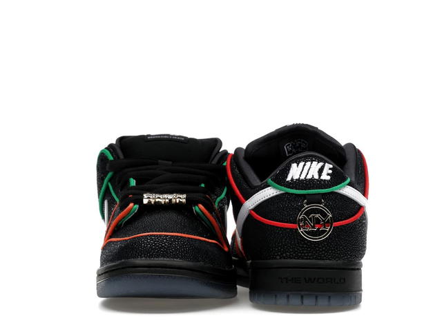 Nike Nike SB Dunk Low Pro x Bronx Girls Skate Black Challenge Red - view 4
