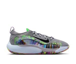 Buy Nike IsoFly Grey Vivid Purple Green Strike (GS) at Sasom – Authentic and Ready to Ship